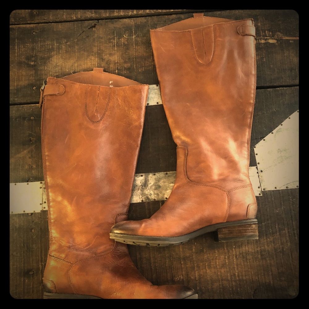 Sam Edelman Brown Penny Riding Boots